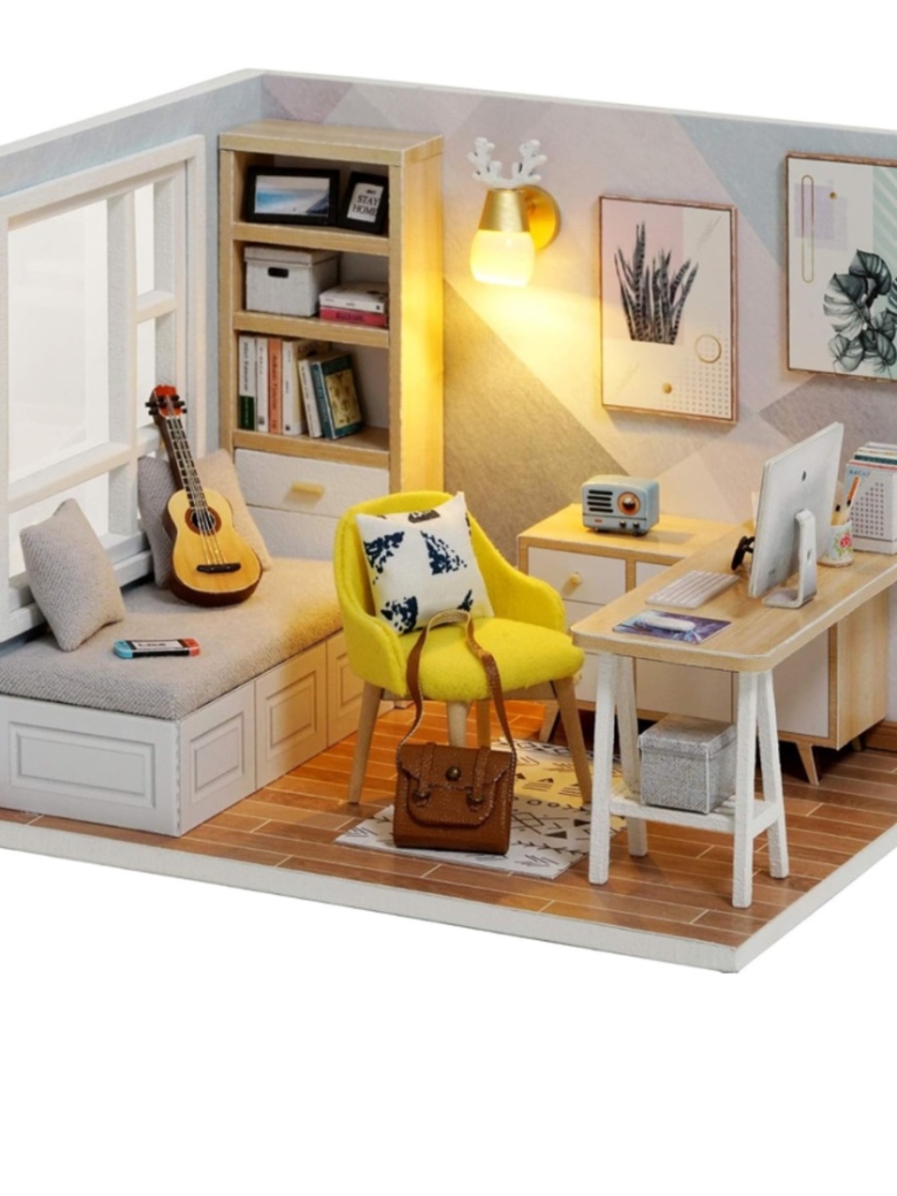 Miniature House DIY Making Kit (brand new in the box)
